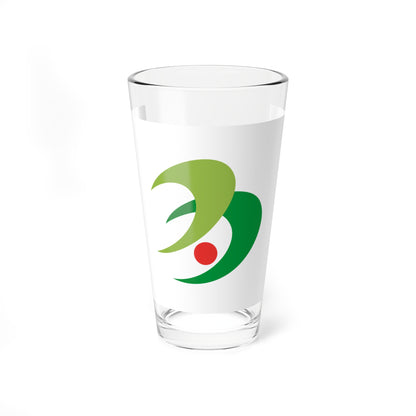 Flag of Taka Hyogo (Japan) Pint Glass 16oz