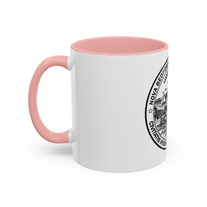 Seal of New Bedford Massachusetts - Accent Coffee Mug