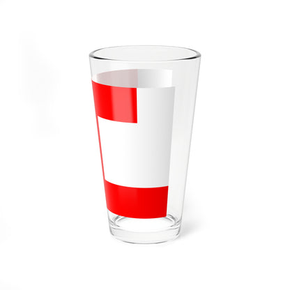 Flag of the Ministry of Public Works (Japan) Pint Glass 16oz