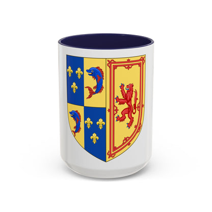 Royal Arms of the Kingdom of Scotland (1558) - Accent Coffee Mug