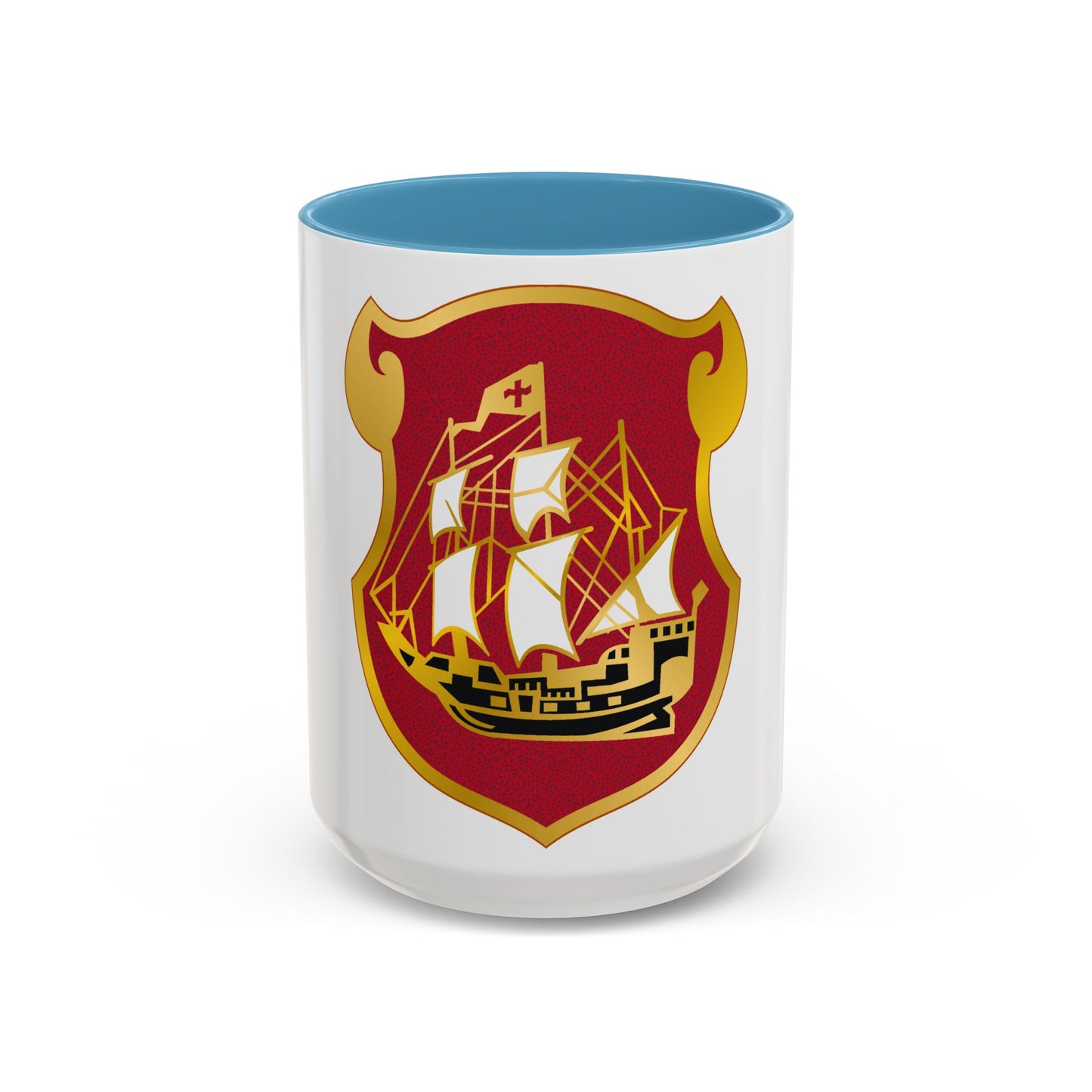 9 Antiaircraft Artillery Gun Battalion (U.S. Army) Accent Coffee Mug