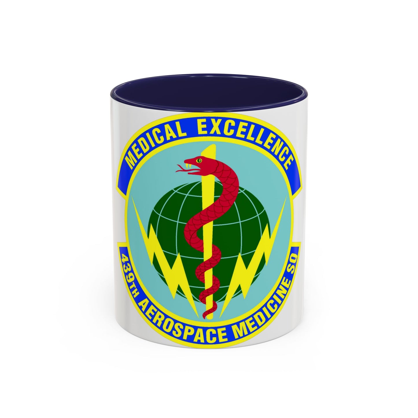 439th Aerospace Medicine Squadron (U.S. Air Force) Accent Coffee Mug