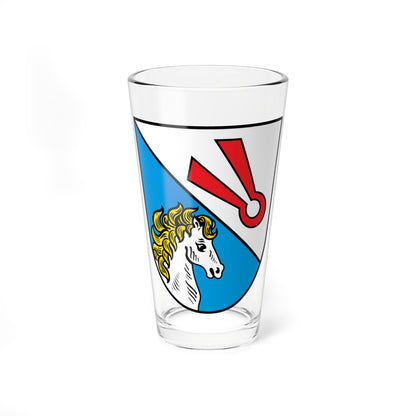 DEU Althegnenberg COA (Germany) (Coat of Arms) Pint Glass 16oz