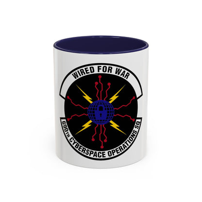 690th Cyberspace Operations (U.S. Air Force) Accent Coffee Mug