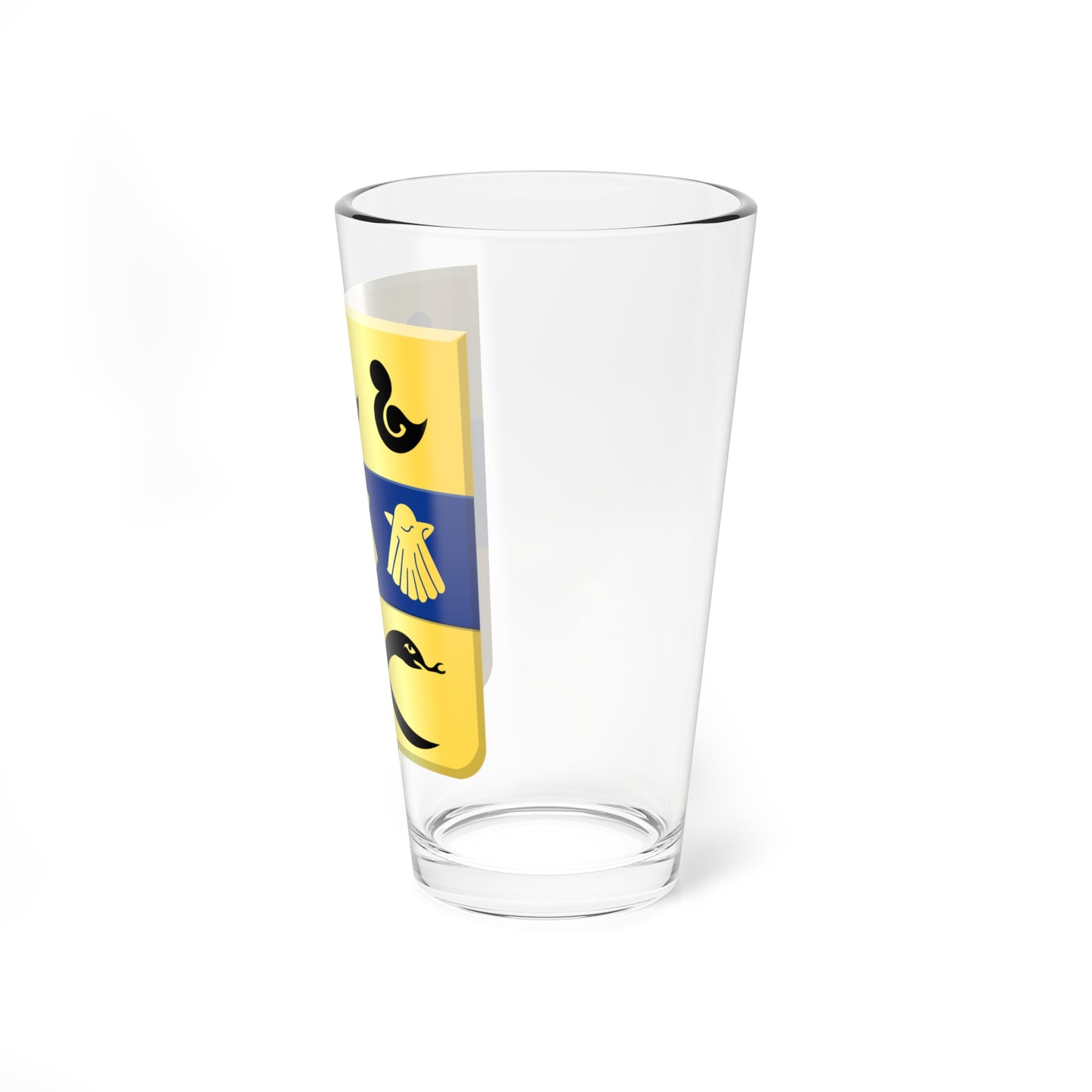 Vaux-sur-Sûre wapen (Belgium) (Coat of Arms) Pint Glass 16oz