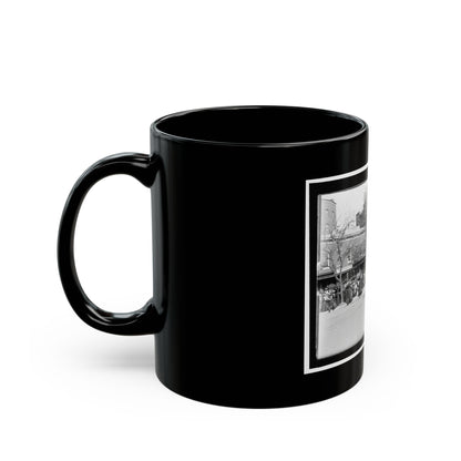 A Full Brass Band Composed Of Women, Heading One Of The Posts From The Dept. Of Pa. (U.S. Civil War) Black Coffee Mug
