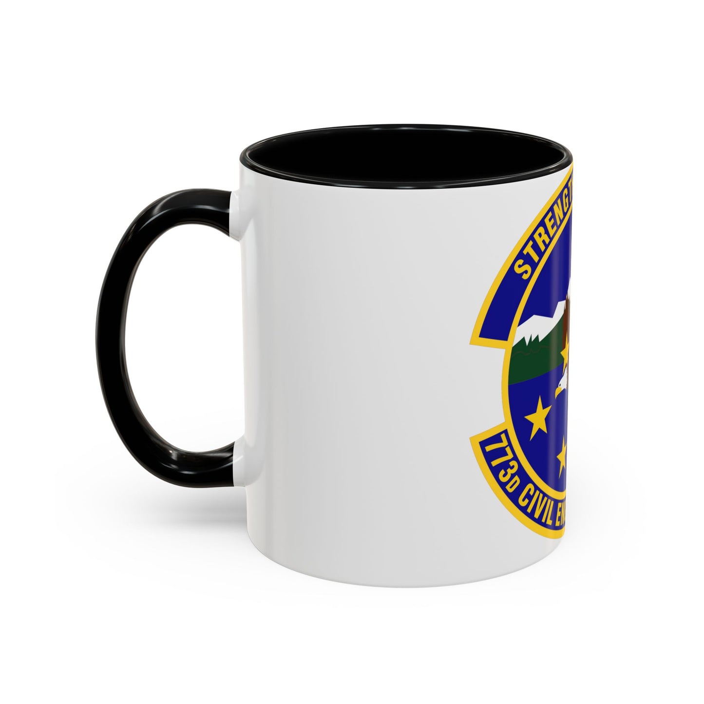 773 Civil Engineer Squadron PACAF (U.S. Air Force) Accent Coffee Mug