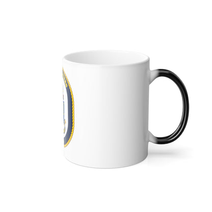 USS Vincennes CG 49 v2 (U.S. Navy) Color Changing Mug 11oz