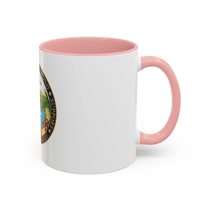 USCG Sector Honolulu (U.S. Coast Guard) Accent Coffee Mug