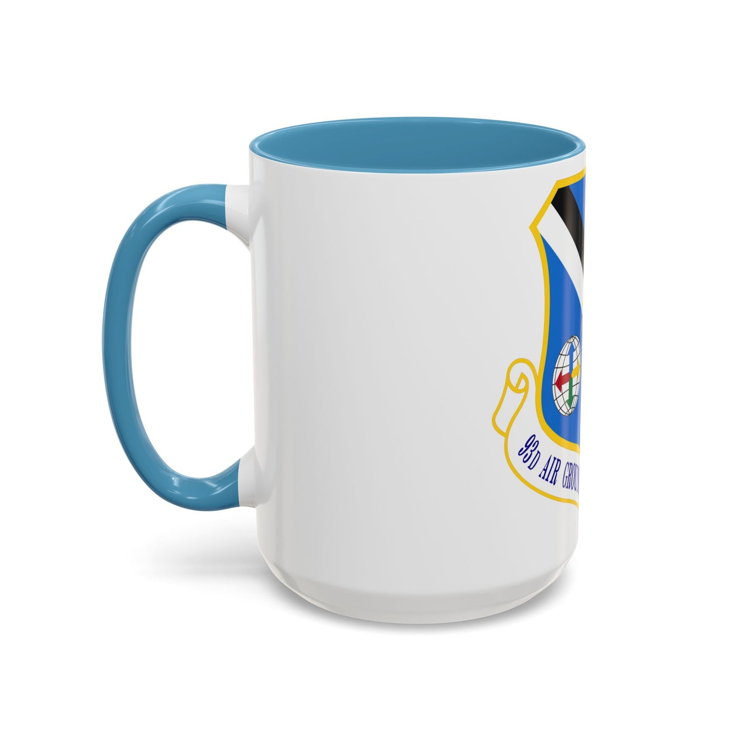 93d Air Ground Operations Wing Emblem (U.S. Air Force) Accent Coffee Mug