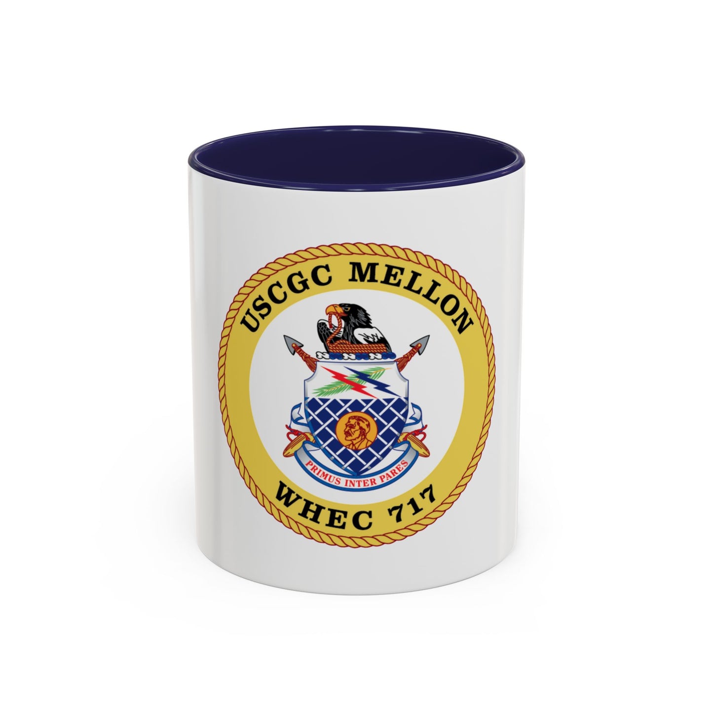 USCG Mellon WHEC 717 Gold Anniversary (U.S. Coast Guard) Accent Coffee Mug