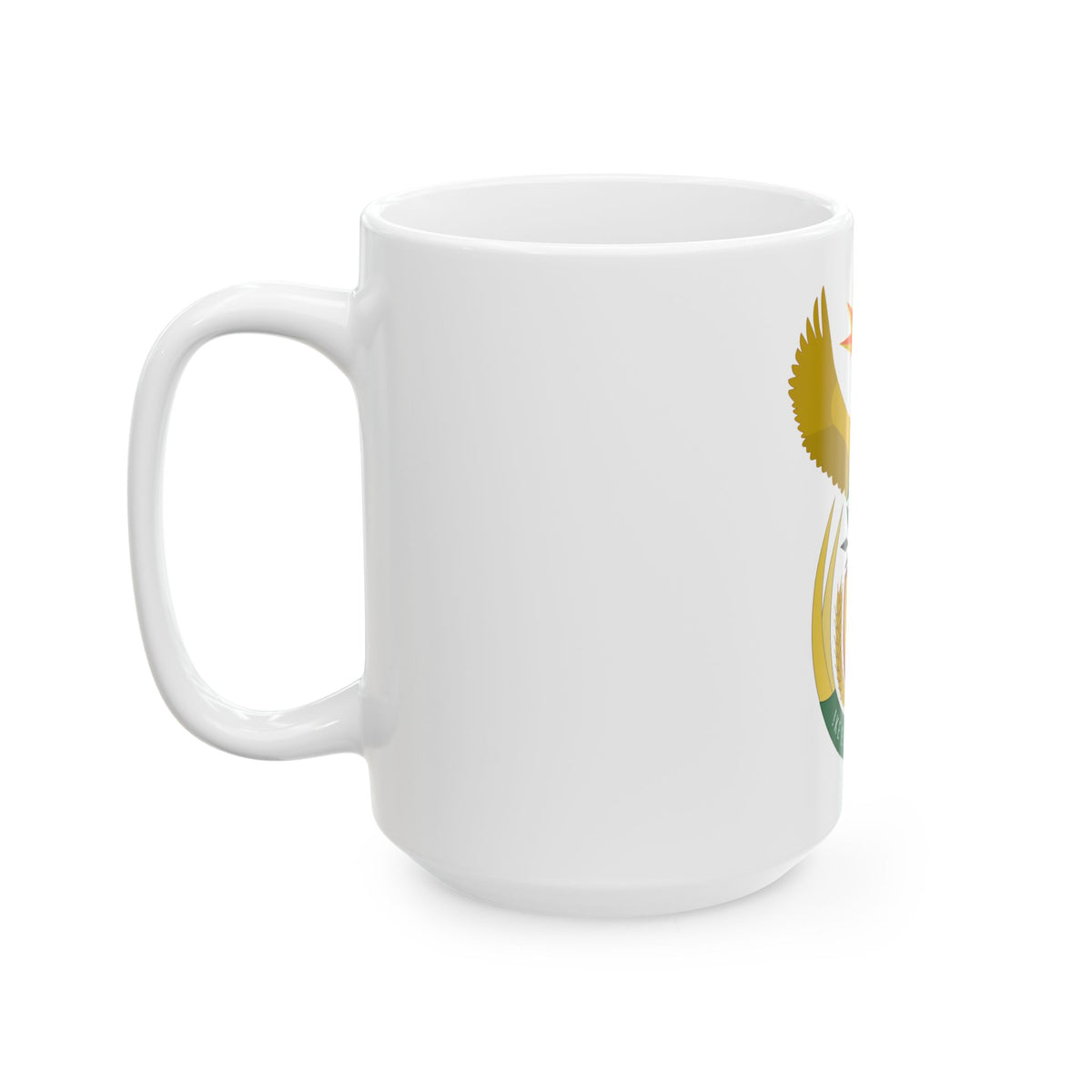 Coat of arms of South Africa - White Coffee Mug