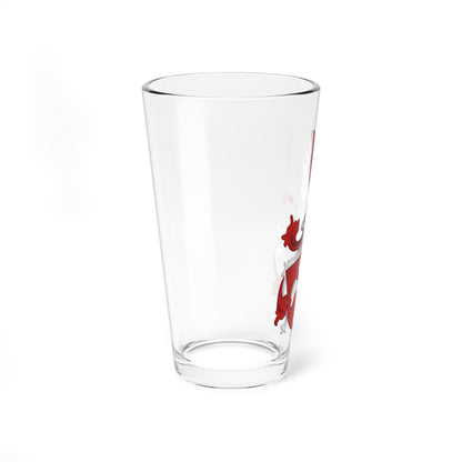 Coat of arms of Welser family (Venezuela) (Coat of Arms) Pint Glass 16oz
