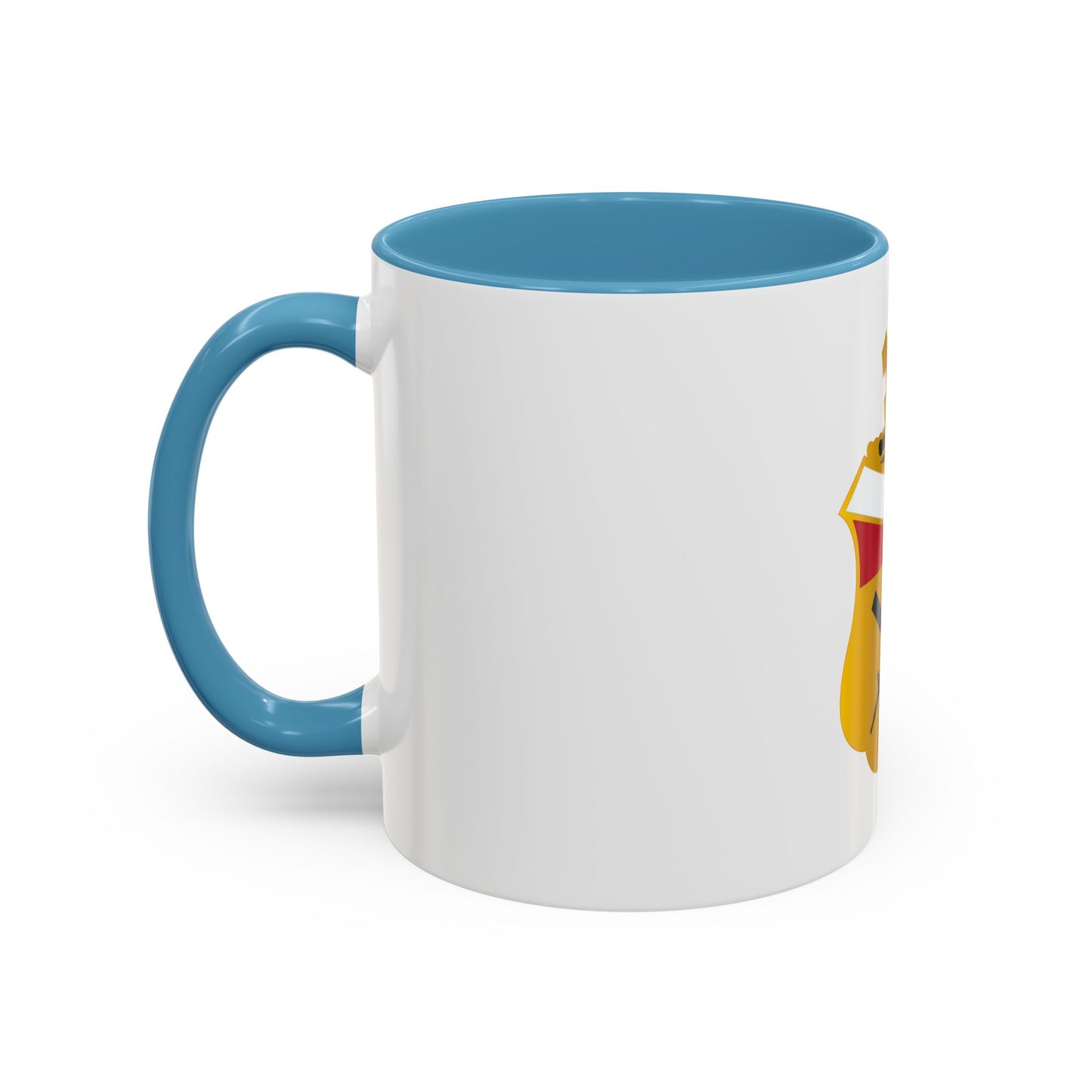 21 Engineer Battalion (U.S. Army) Accent Coffee Mug