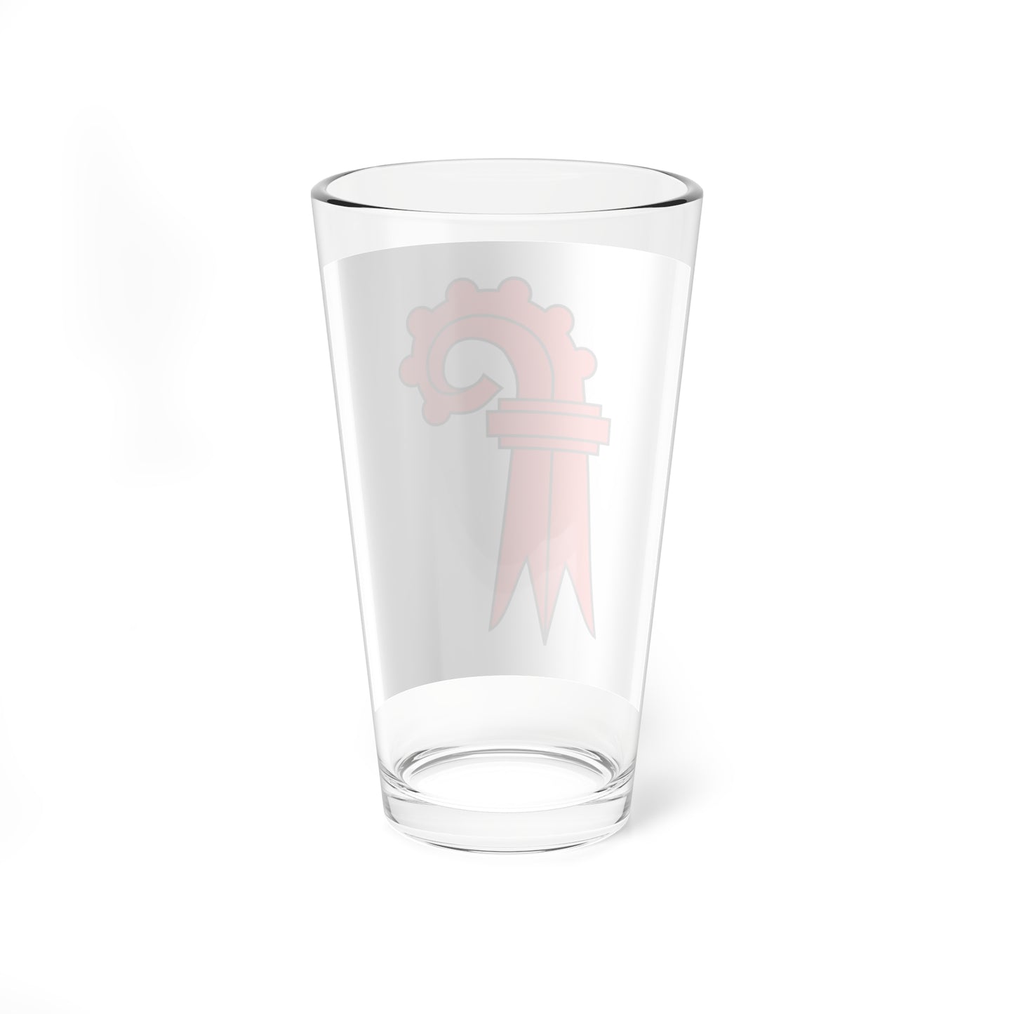 Flag of Canton of Basel-Landschaft (Switzerland) Pint Glass 16oz