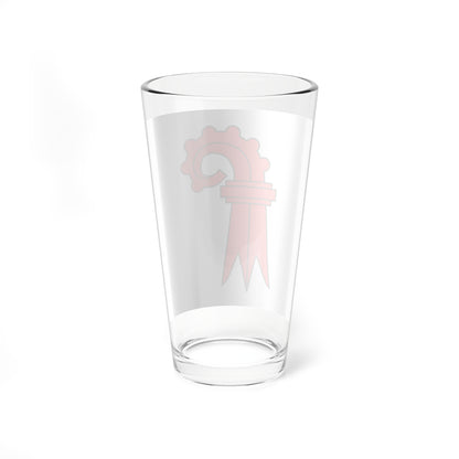 Flag of Canton of Basel-Landschaft (Switzerland) Pint Glass 16oz