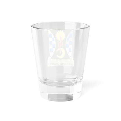 Verre à liqueur du 109e bataillon du renseignement militaire (armée américaine) 1,5 oz