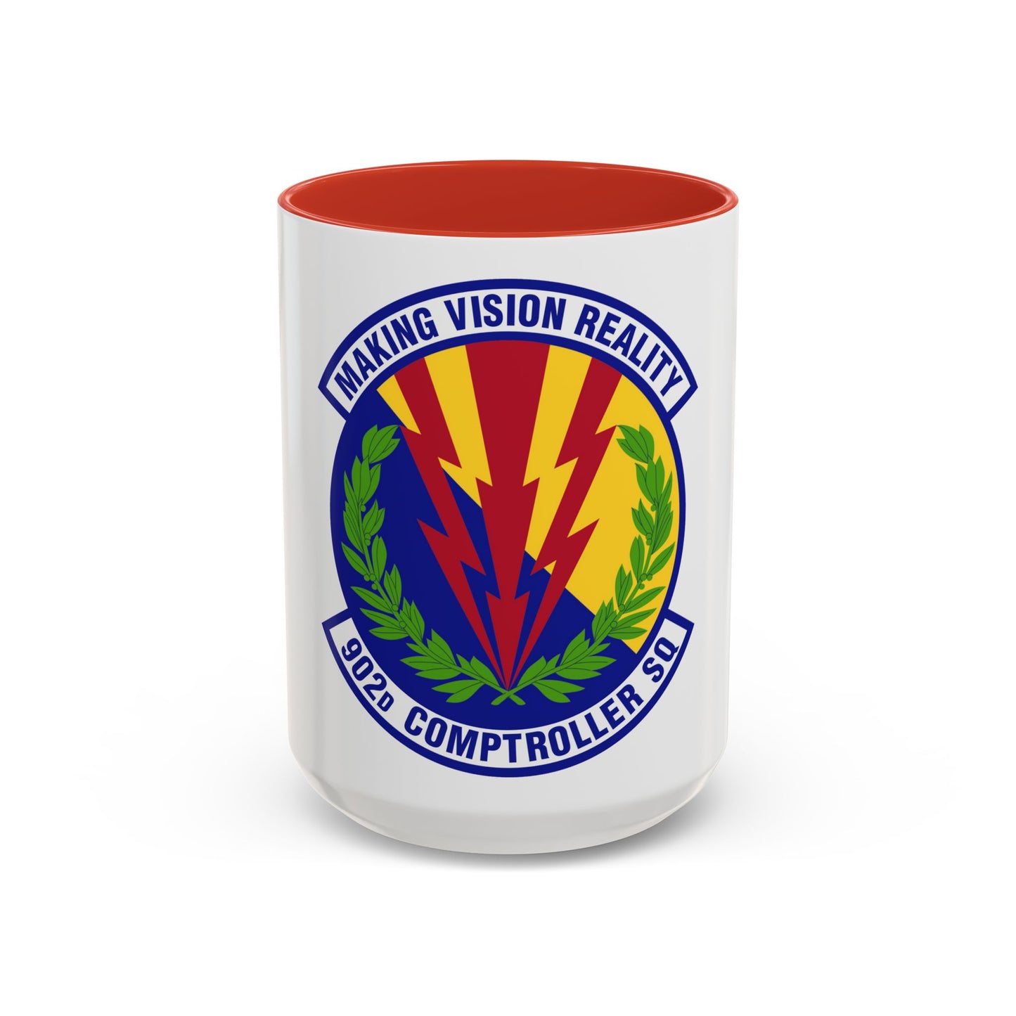 902d Comptroller Squadron (U.S. Air Force) Accent Coffee Mug