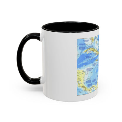 West Indies 1 (1987) (Map) Accent Coffee Mug