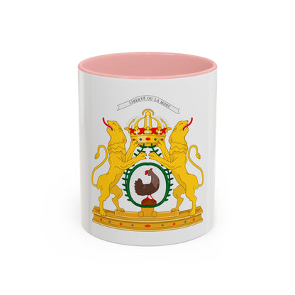 Coat of arms of the First Empire of Haiti - Accent Coffee Mug
