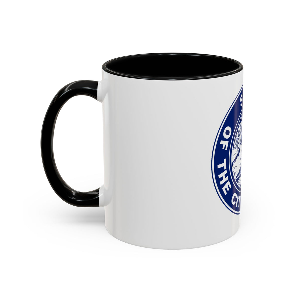 Seal of Buffalo New York - Accent Coffee Mug
