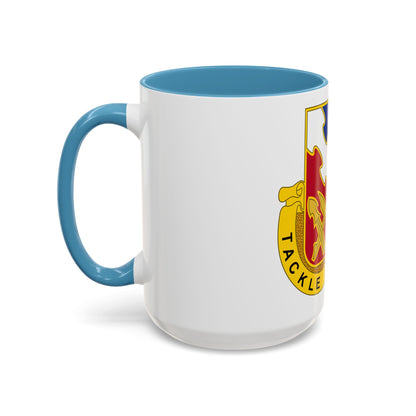 863 Engineer Battalion (U.S. Army) Accent Coffee Mug