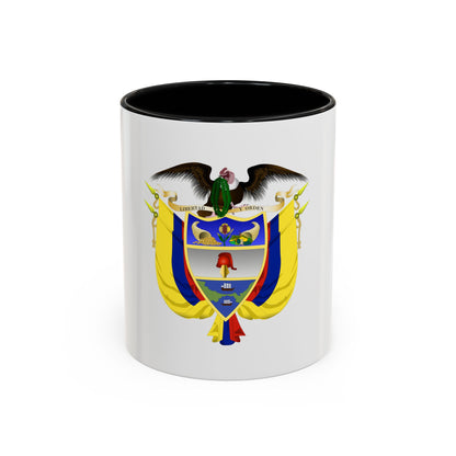 Coat of arms of Colombia 5 - Accent Coffee Mug