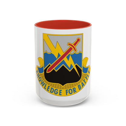 102 Military Intelligence Battalion (U.S. Army) Accent Coffee Mug