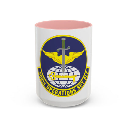 908th Operations Support Flight (U.S. Air Force) Accent Coffee Mug