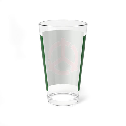 Flag of Kamimine Saga (Japan) Pint Glass 16oz