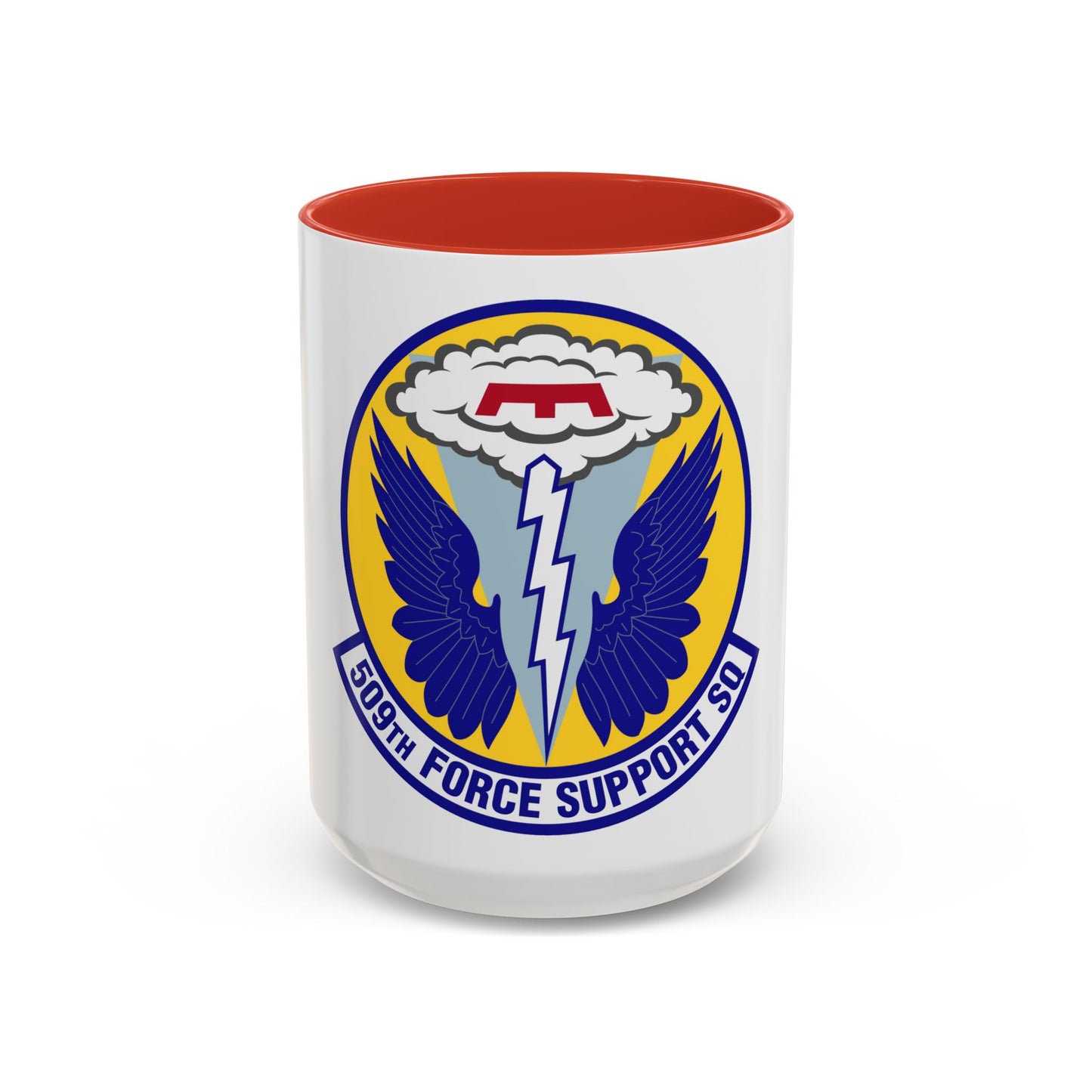 509th Force Support Squadron (U.S. Air Force) Accent Coffee Mug