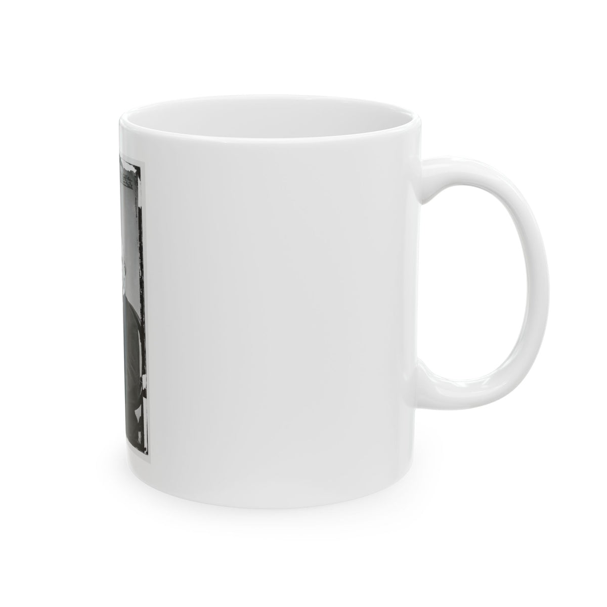 Portrait Of Secretary Of The Treasury Salmon P. Chase, Officer Of The United States Government (U.S. Civil War) White Coffee Mug