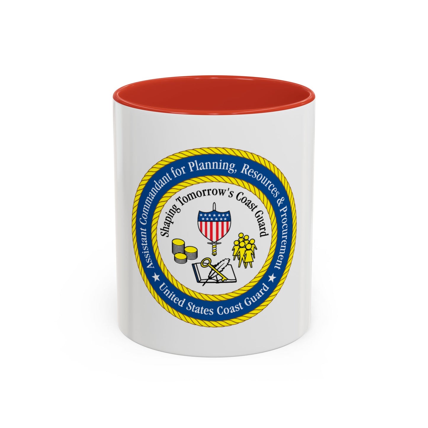USCG Ast Comdt Plan Res & Proc (U.S. Coast Guard) Accent Coffee Mug