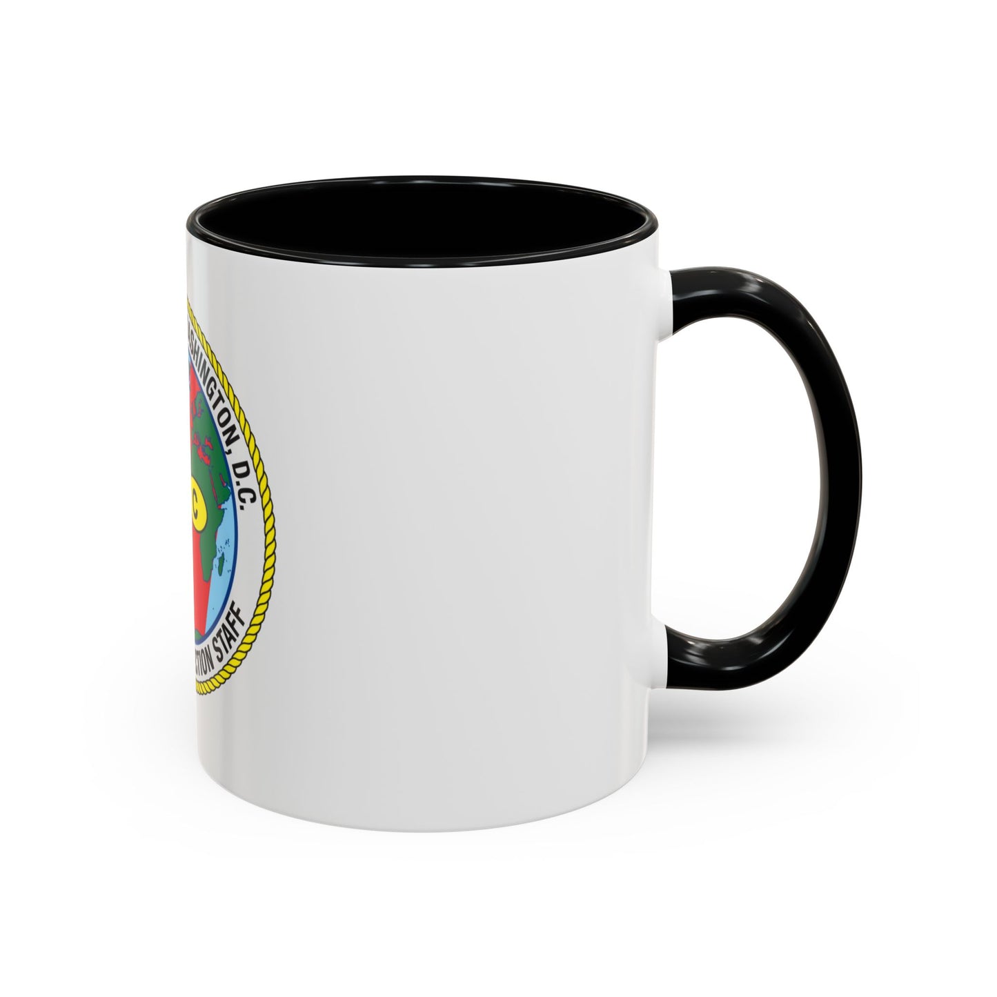 USCG Washington DC Traveling Inspection Staff (U.S. Coast Guard) Accent Coffee Mug