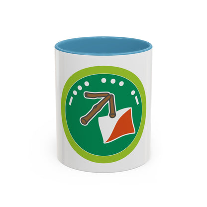 Sign Signal and Codes (Boy Scout Merit Badge) Accent Coffee Mug