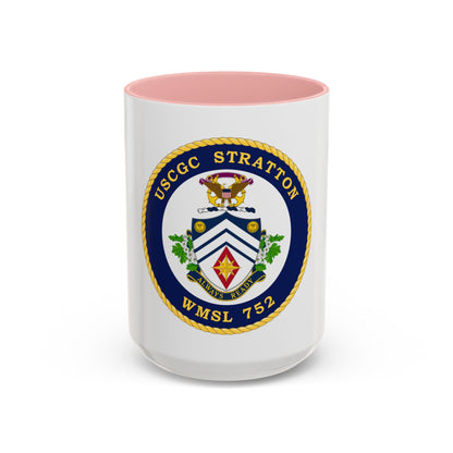 USCG Stratton WMSL 752 (U.S. Coast Guard) Accent Coffee Mug