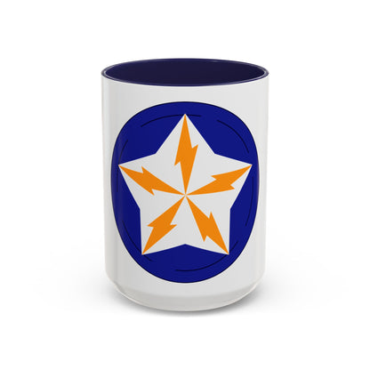 Alaska Communications System (U.S. Army) Accent Coffee Mug