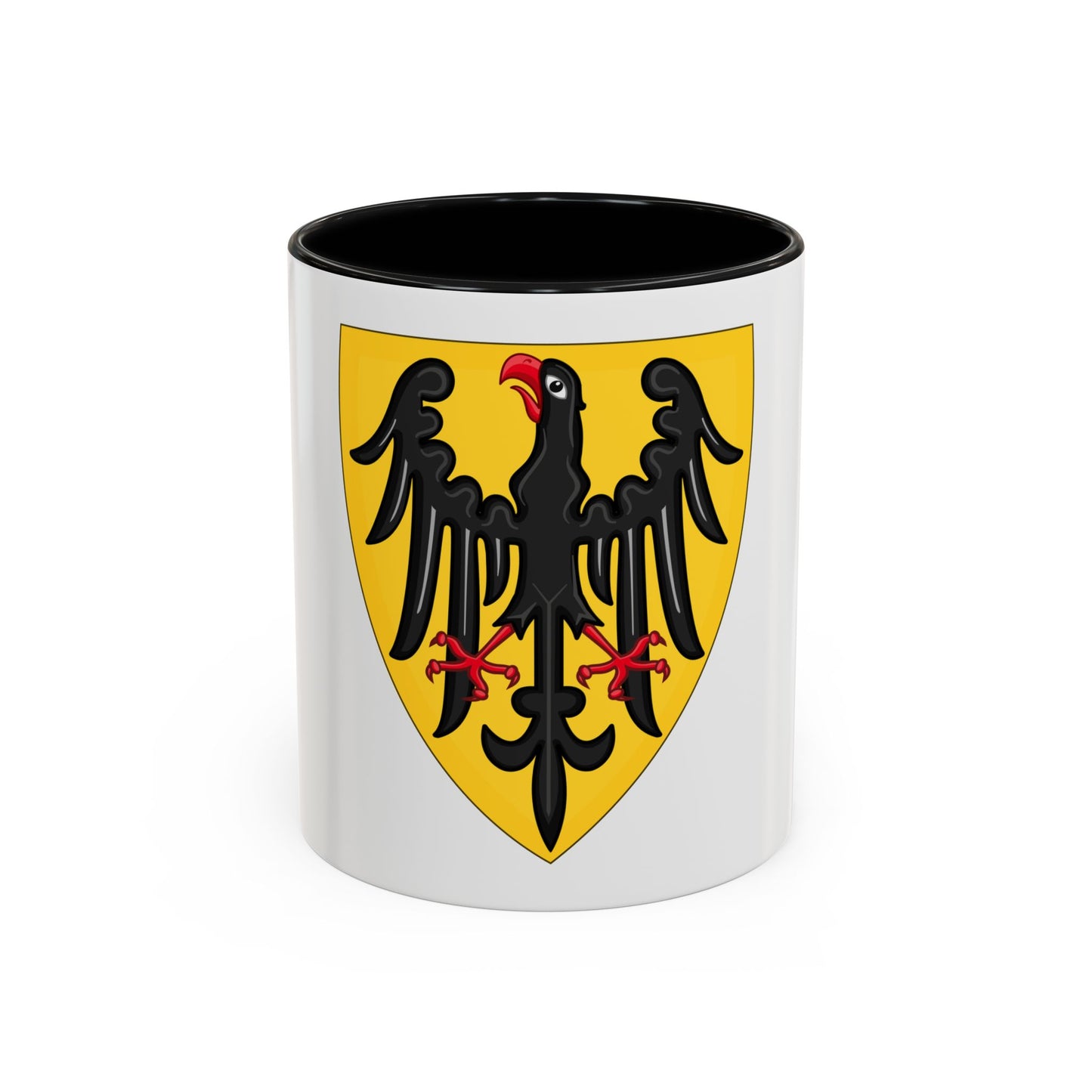 Shield and Coat of Arms of the Holy Roman Emperor (c.1200-c.1300) - Accent Coffee Mug
