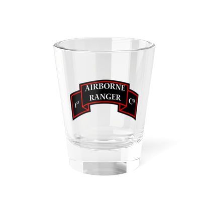 Verre à liqueur 1ère compagnie d'infanterie Ranger (armée américaine) 1,5 oz