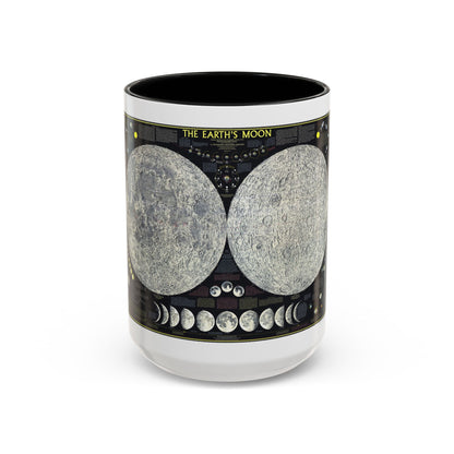 Space - The Moon (1969) (Map) Accent Coffee Mug