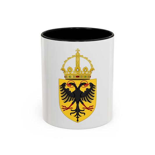 Coat of Arms of the Holy Roman Emperor (1433-1450) - Accent Coffee Mug