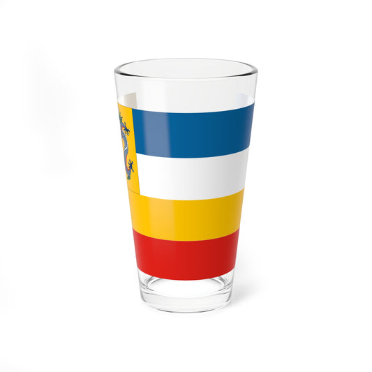 Imperial Chinese Navy Commodores Flag 1905-1909 (China) Pint Glass 16oz