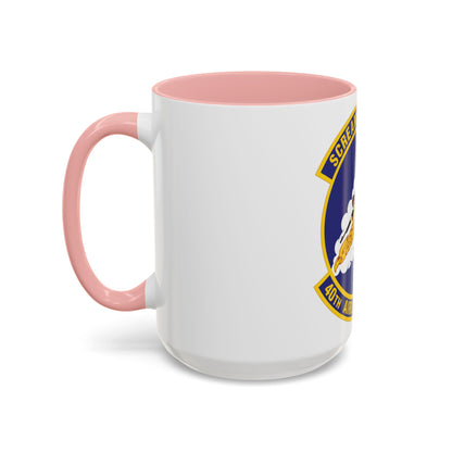 40th Airlift Squadron (U.S. Air Force) Accent Coffee Mug