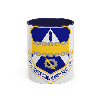 448th Supply Chain Managment Wing (U.S. Air Force) Accent Coffee Mug