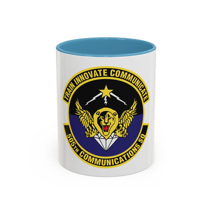 505th Communications Squadron (U.S. Air Force) Accent Coffee Mug