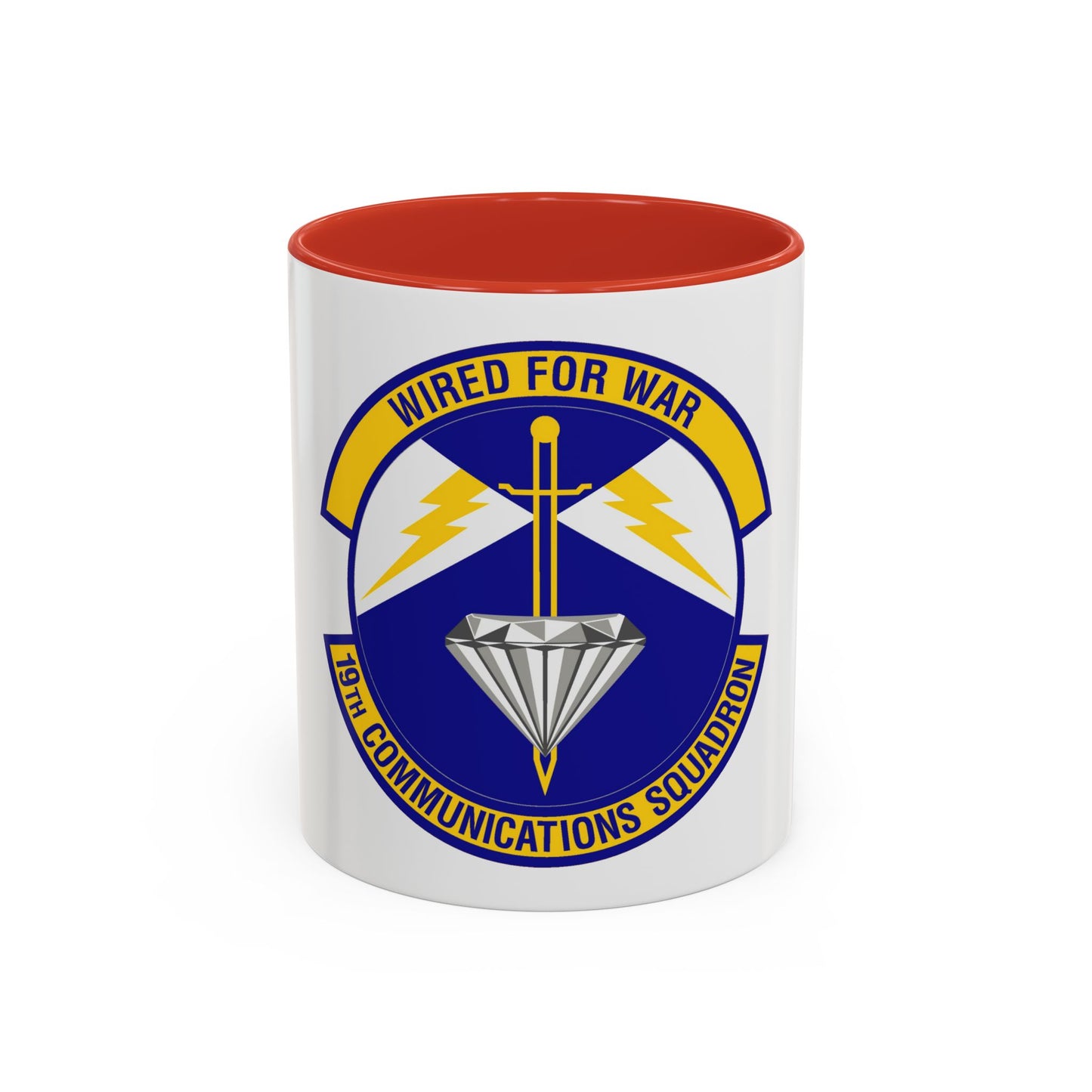 19th Communications Squadron (U.S. Air Force) Accent Coffee Mug