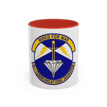 19th Communications Squadron (U.S. Air Force) Accent Coffee Mug