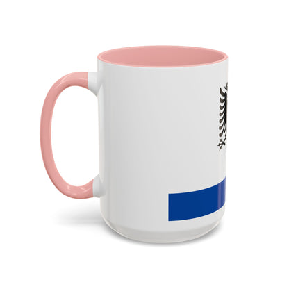 Government Ensign of Albania - Accent Coffee Mug