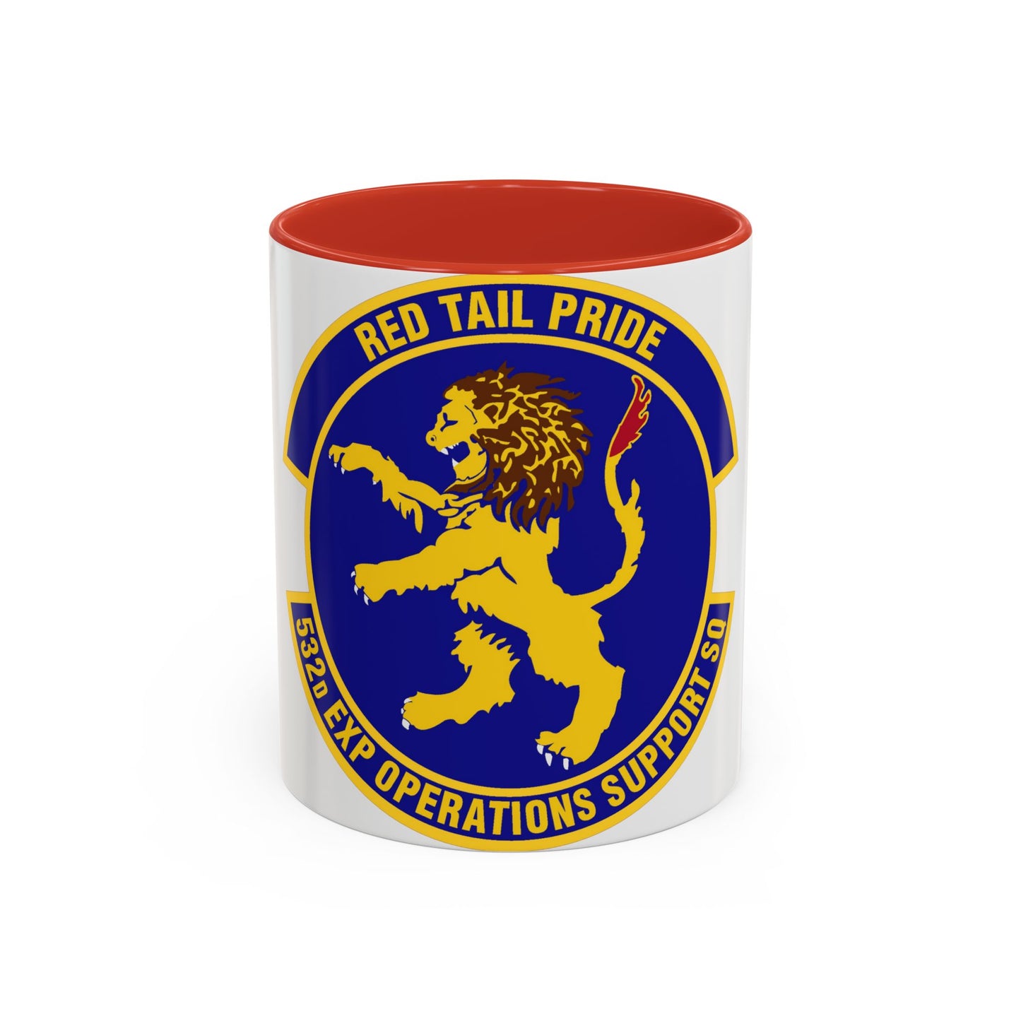 532d Expeditionary Operations Support Squadron (U.S. Air Force) Accent Coffee Mug