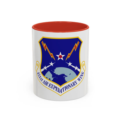 451st Air Expeditionary Wing (U.S. Air Force) Accent Coffee Mug